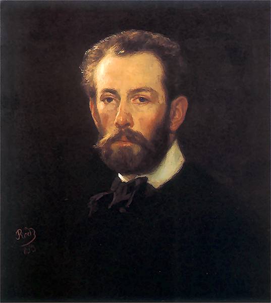 Self-Portrait 1853 by Henryk Rodakowski (1823-1894)  Location TBD